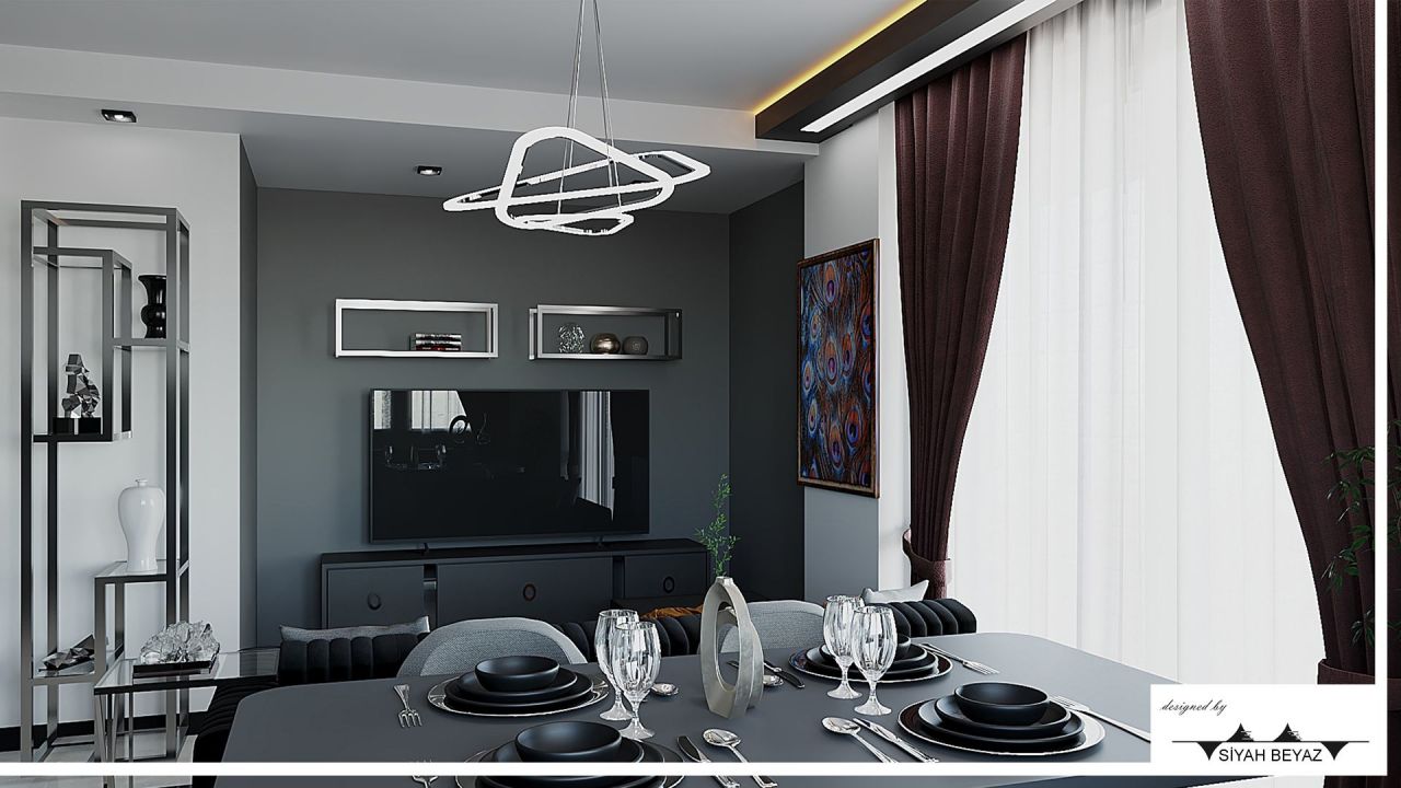 Квартира в Алании, Турция, 50 м2 фото 3