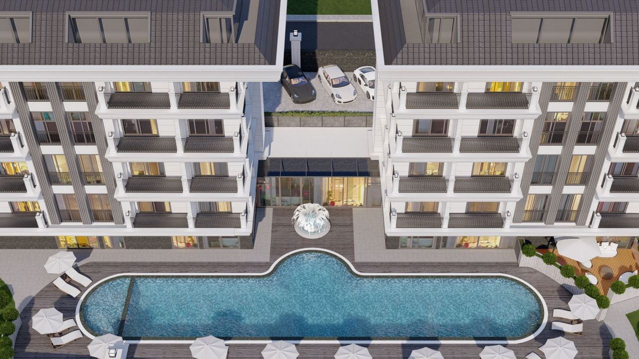 Квартира в Алании, Турция, 51 м2 фото 2