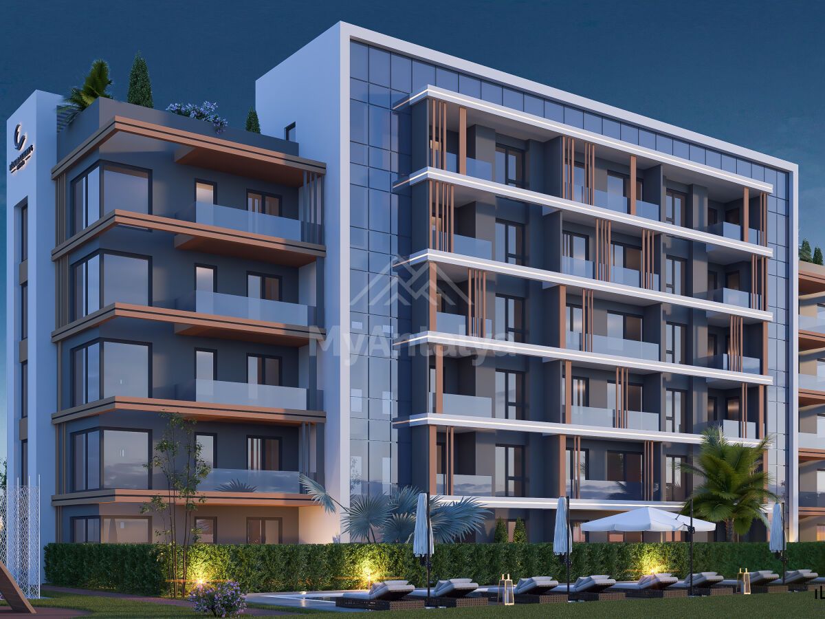 Квартира в Анталии, Турция, 45 м2 фото 2