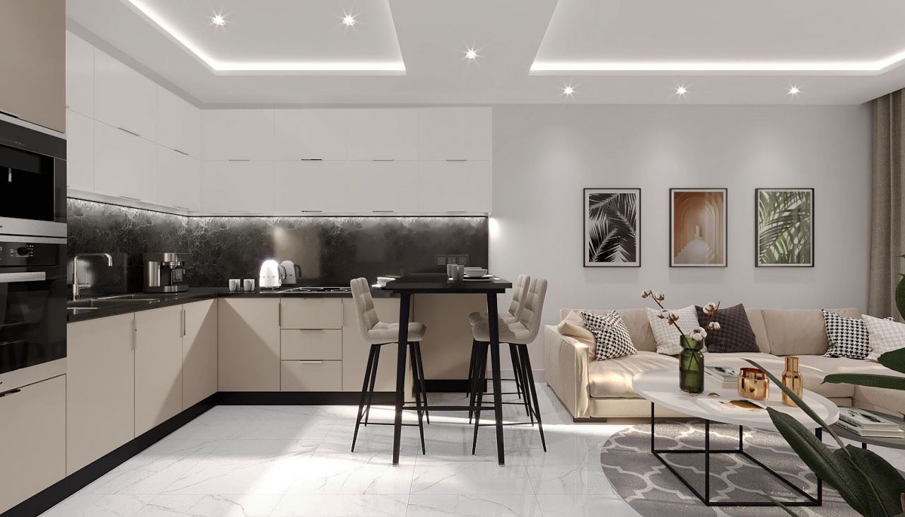 Квартира в Алании, Турция, 53 м2 фото 3