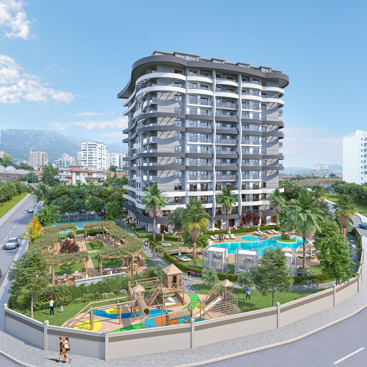 Квартира в Алании, Турция, 64 м2 фото 4