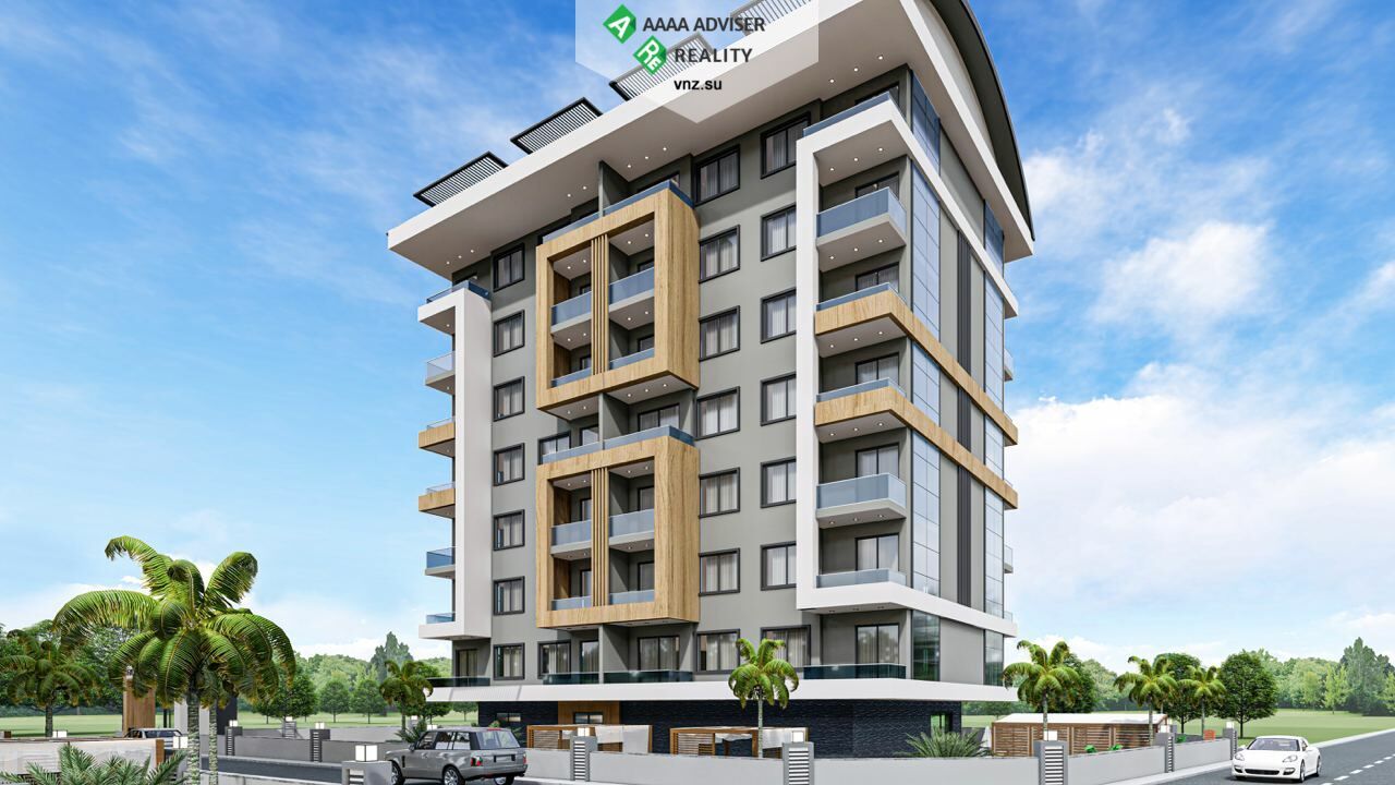 Апартаменты в Алании, Турция, 44 м2 фото 2
