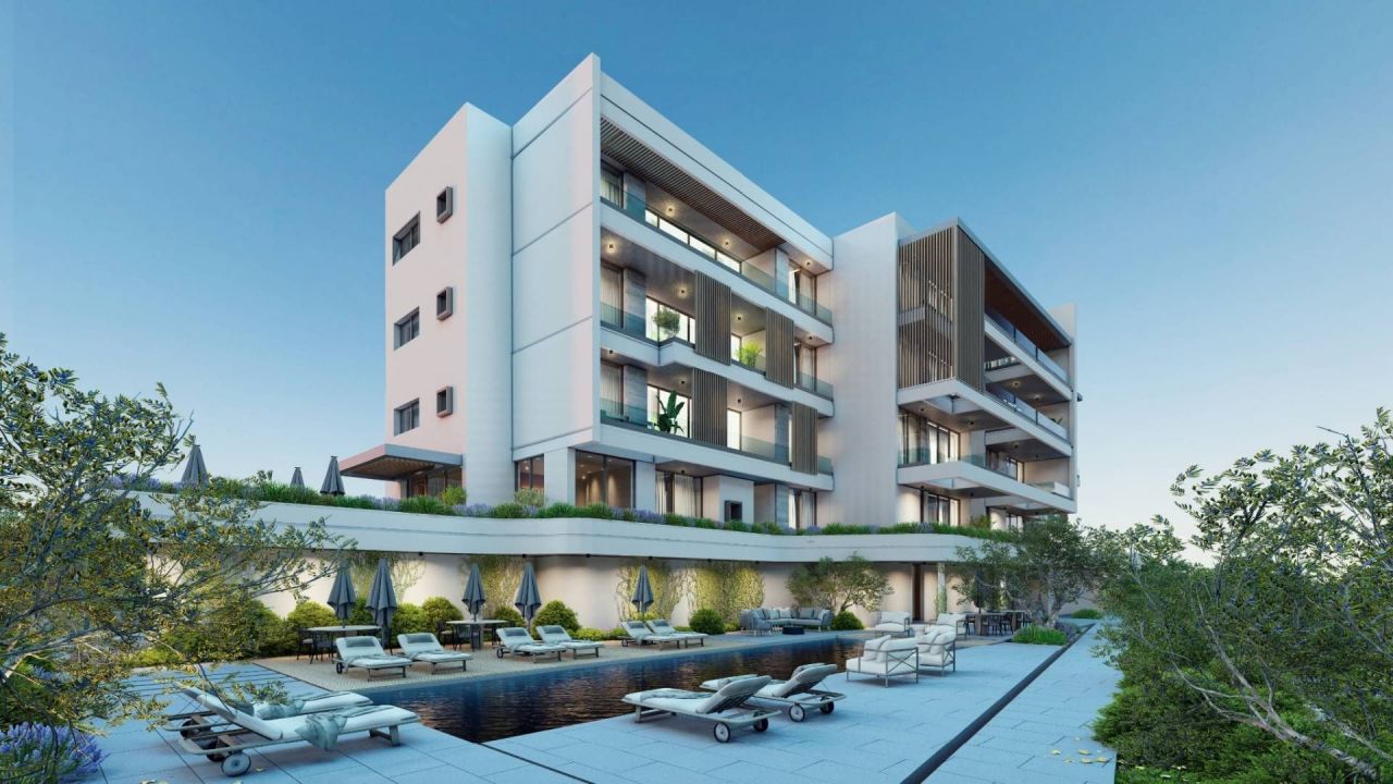 Апартаменты в Пафосе, Кипр, 50 м2 фото 4