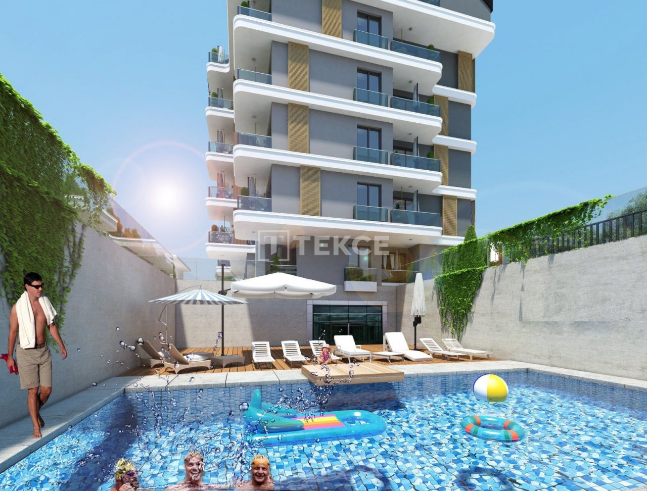 Пентхаус в Газипаше, Турция, 120 м2 фото 3