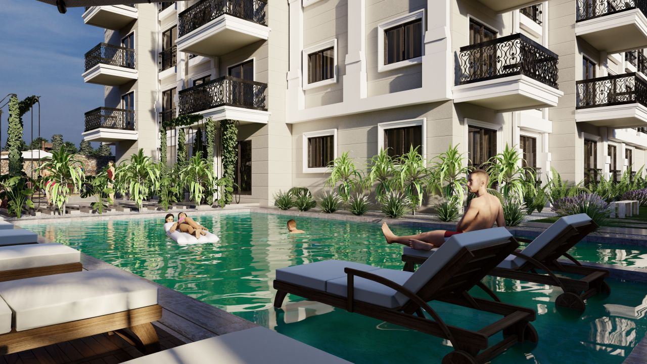 Квартира в Алании, Турция, 48 м2 фото 5
