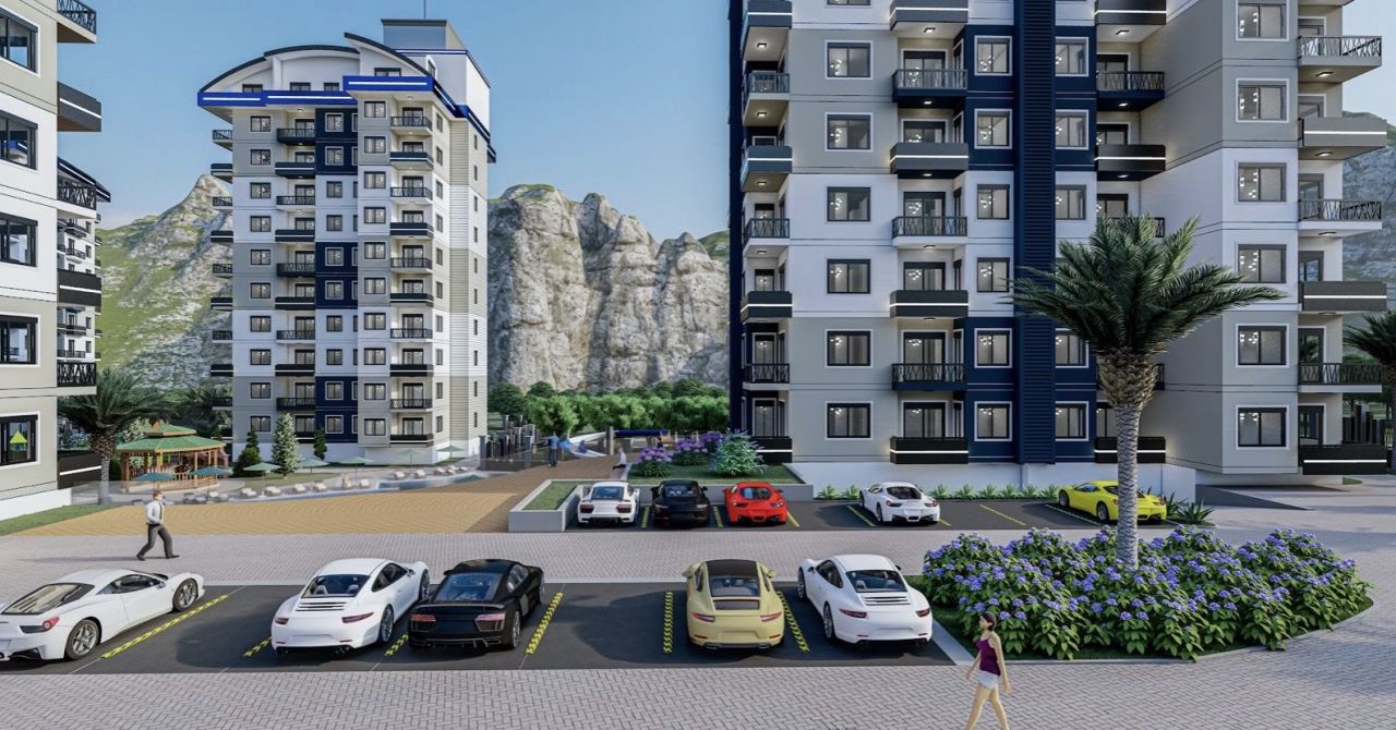 Апартаменты в Авсалларе, Турция, 58 м2 фото 2