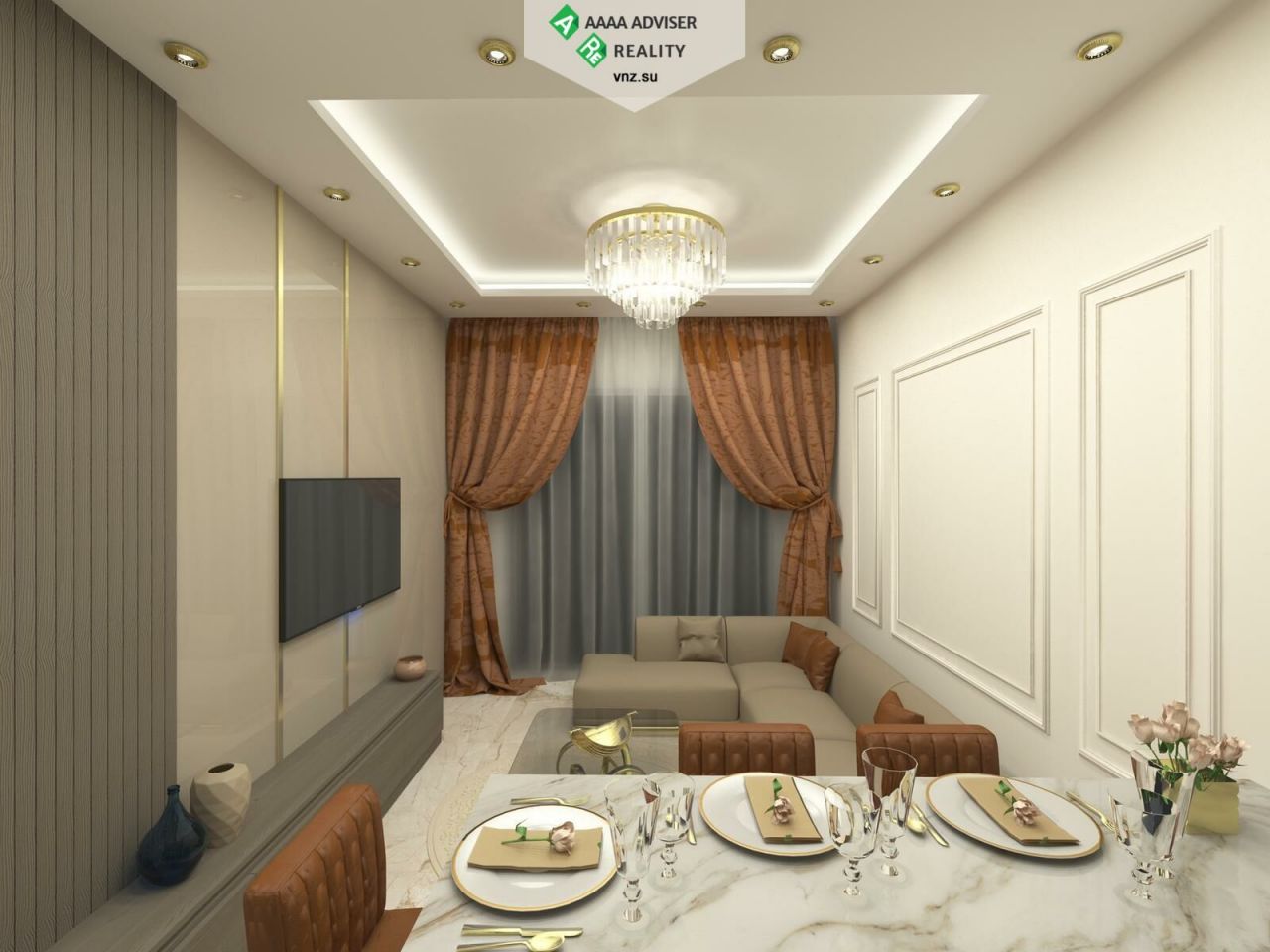 Квартира в Алании, Турция, 54 м2 фото 5