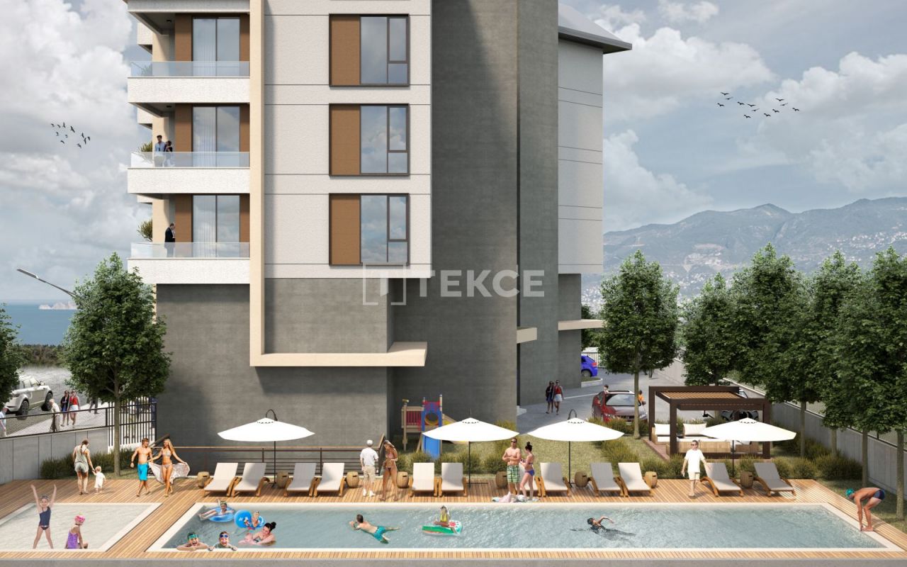 Апартаменты в Алании, Турция, 55 м2 фото 2