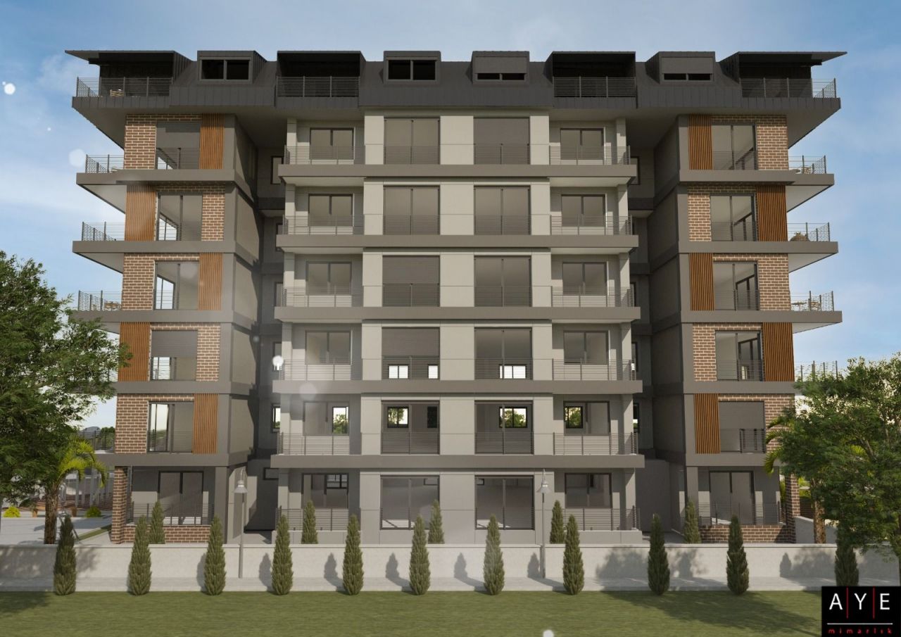Квартира в Алании, Турция, 47 м2 фото 2