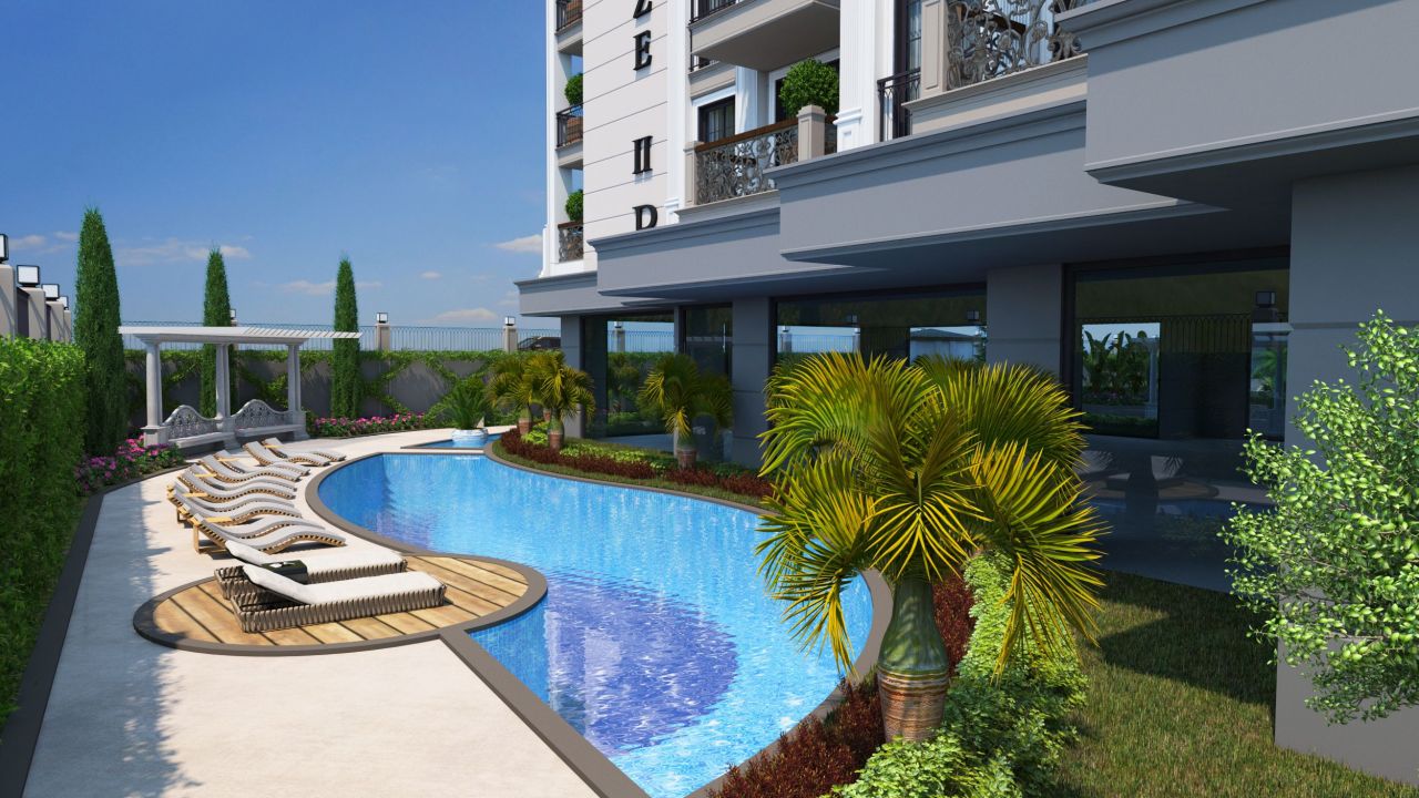 Апартаменты в Алании, Турция, 60 м2 фото 4