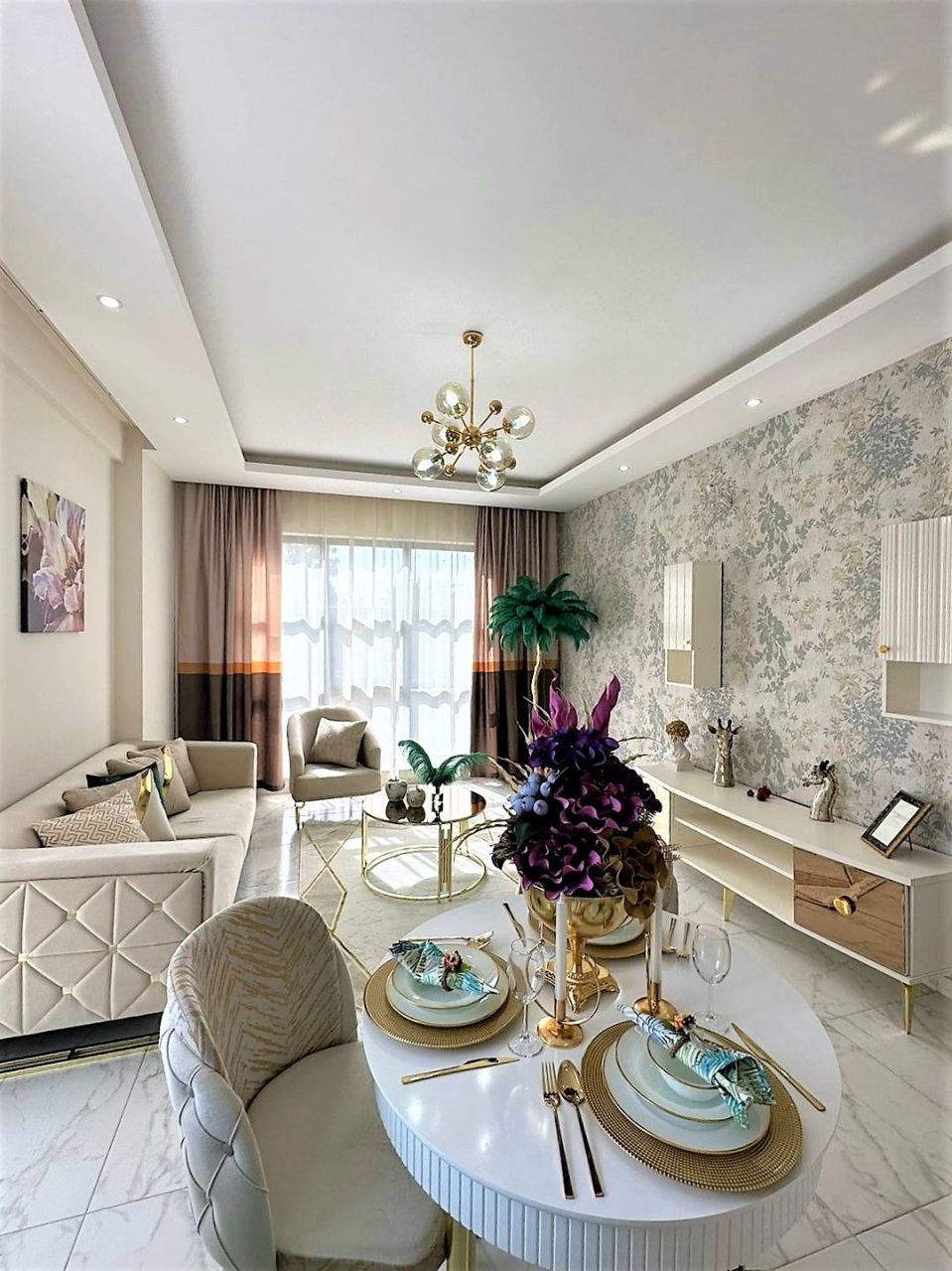 Квартира в Алании, Турция, 58 м2 фото 2