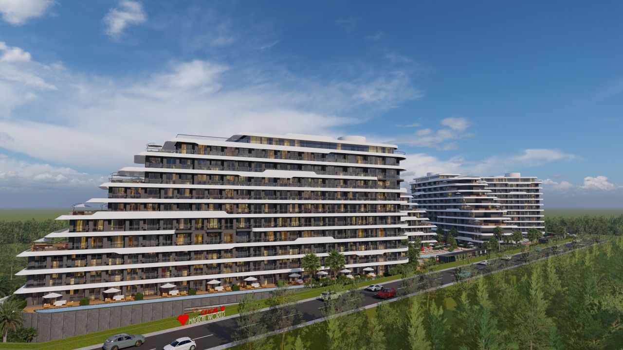 Апартаменты в Анталии, Турция, 90 м2 фото 2