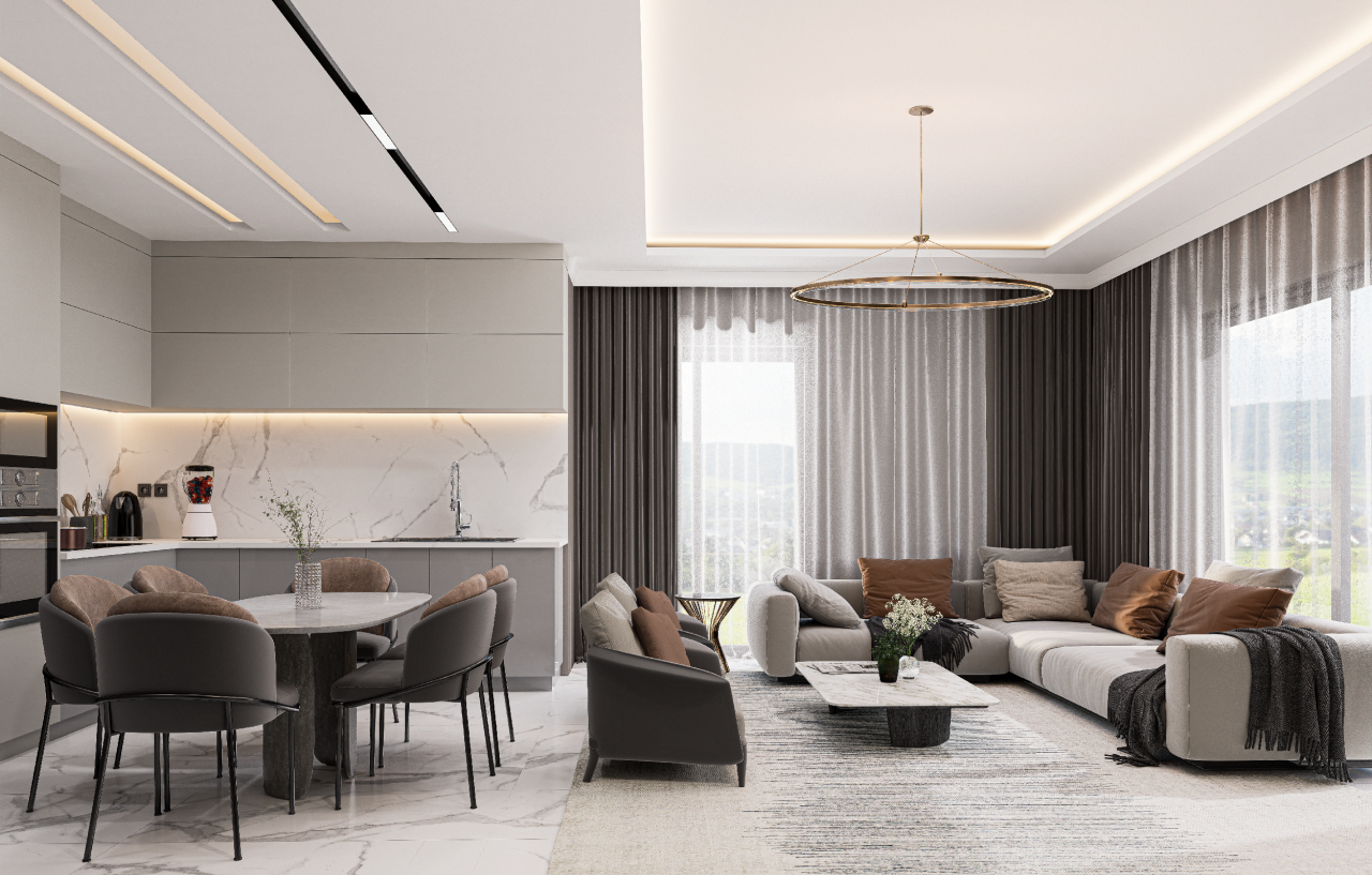 Пентхаус в Авсалларе, Турция, 110 м2 фото 2