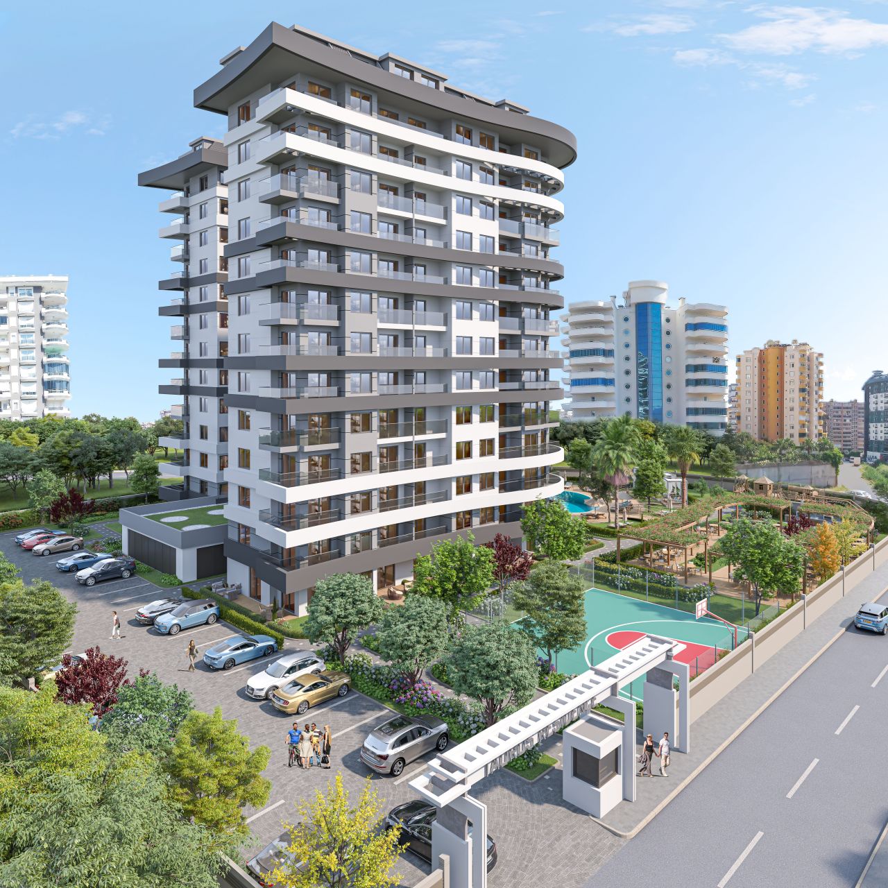 Апартаменты в Алании, Турция, 63 м2 фото 2