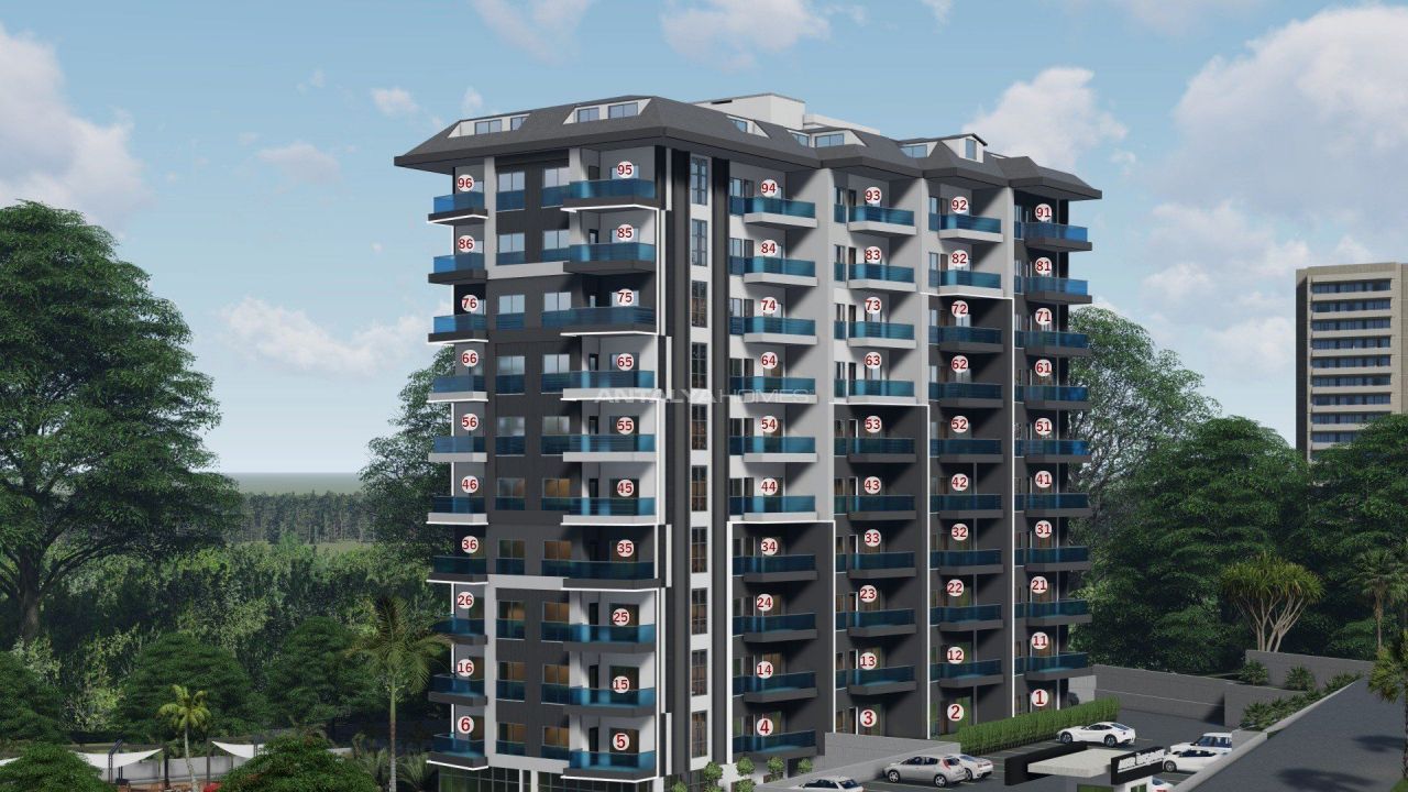 Апартаменты в Алании, Турция, 57 м2 фото 4