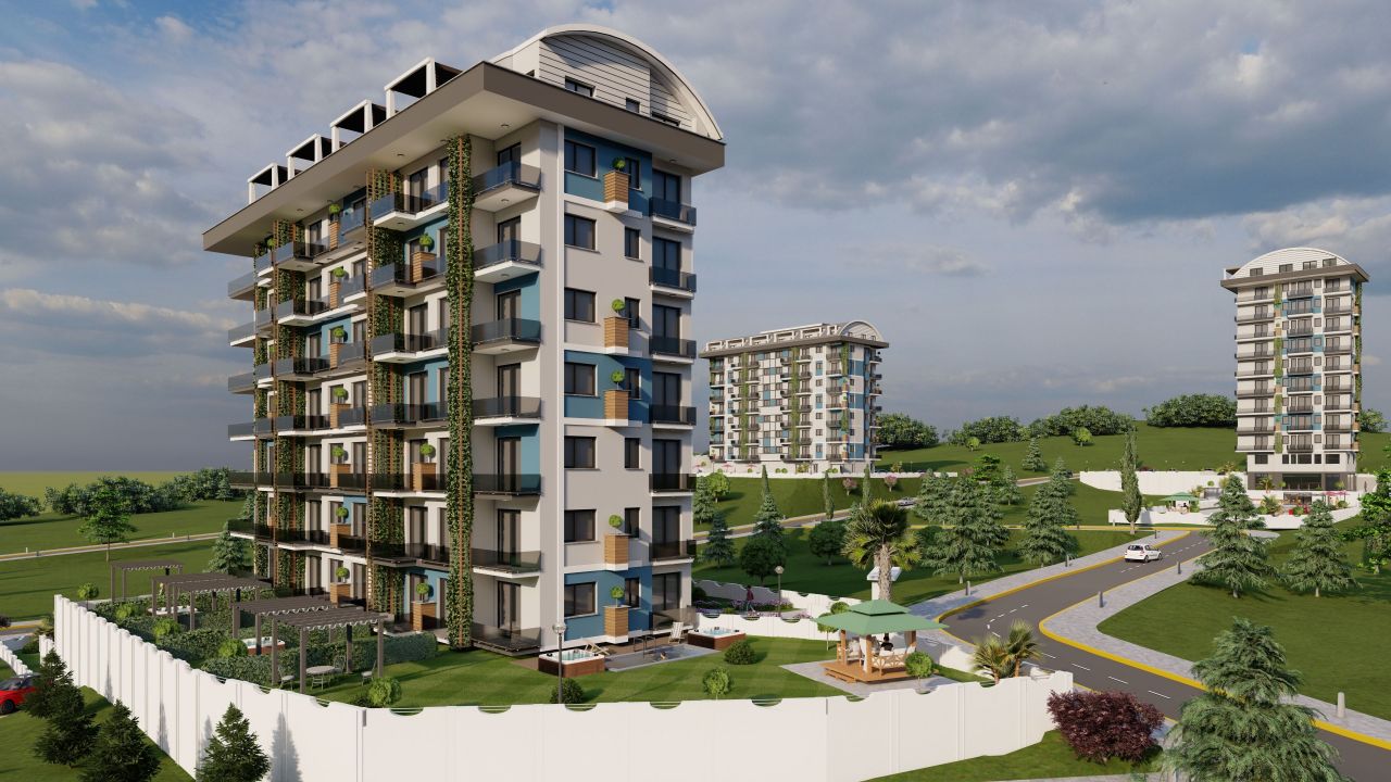 Квартира в Алании, Турция, 53 м2 фото 2