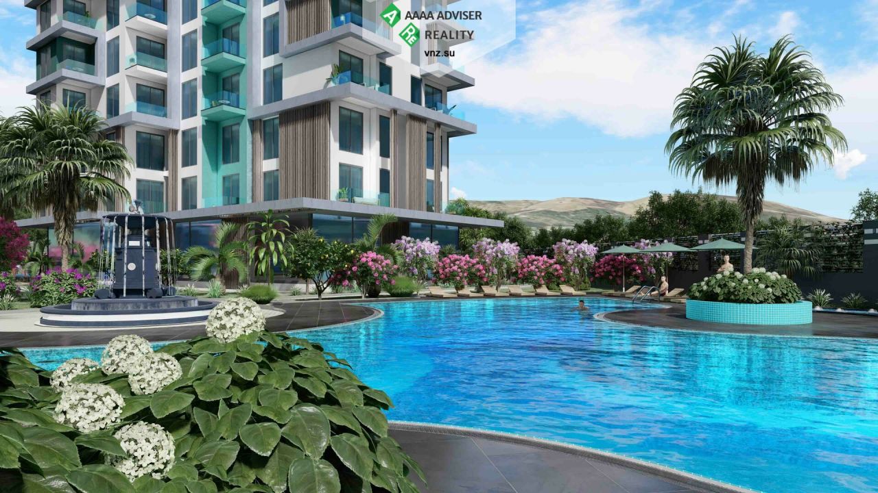 Квартира в Алании, Турция, 53 м2 фото 2
