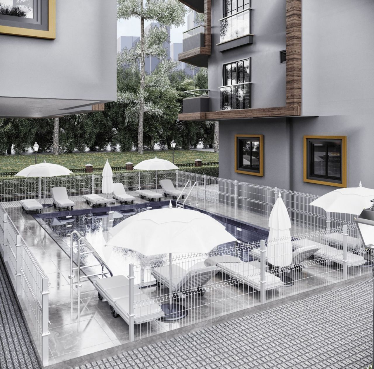 Апартаменты в Мерсине, Турция, 48 м2 фото 5