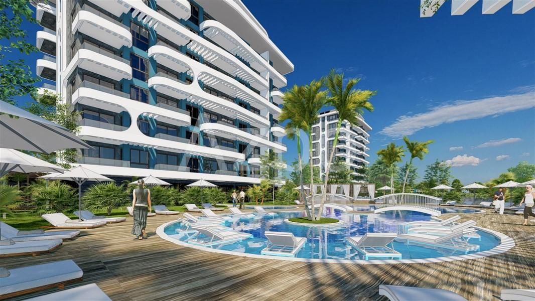 Апартаменты в Алании, Турция, 55 м2 фото 2