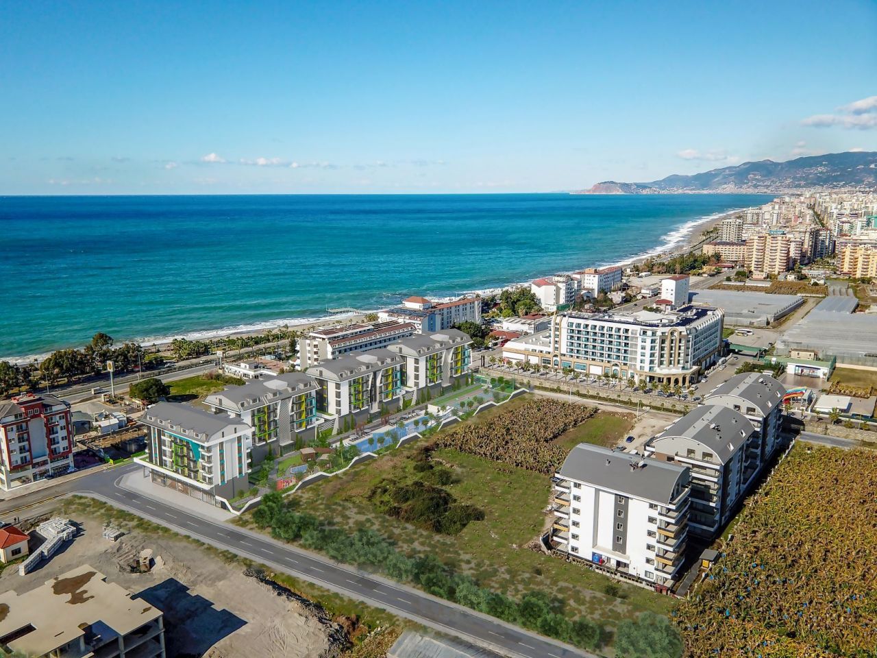 Квартира в Алании, Турция, 50 м2 фото 2
