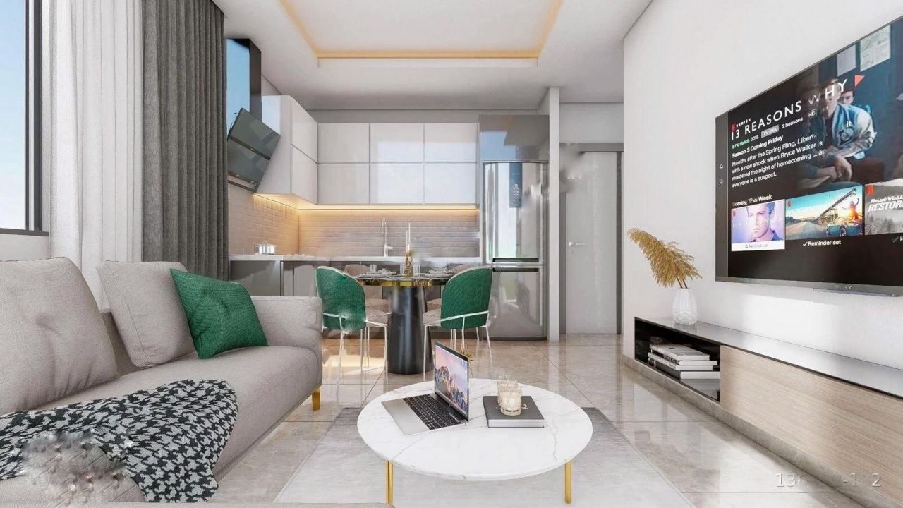 Квартира в Конаклы, Турция, 50 м2 фото 2