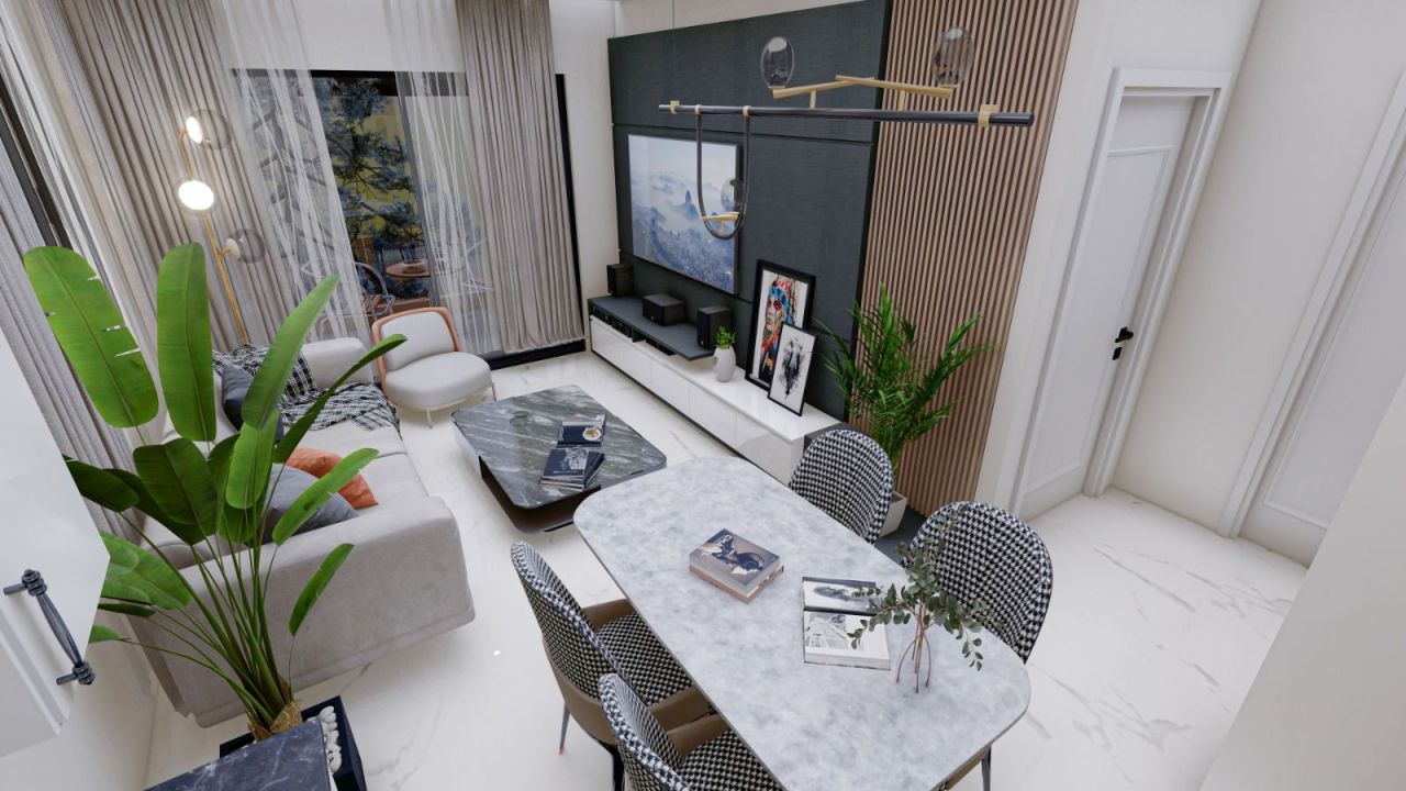 Квартира в Алании, Турция, 54 м2 фото 2