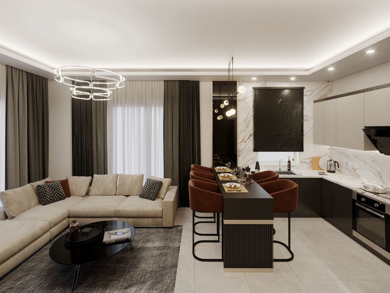 Квартира в Алании, Турция, 67 м2 фото 4
