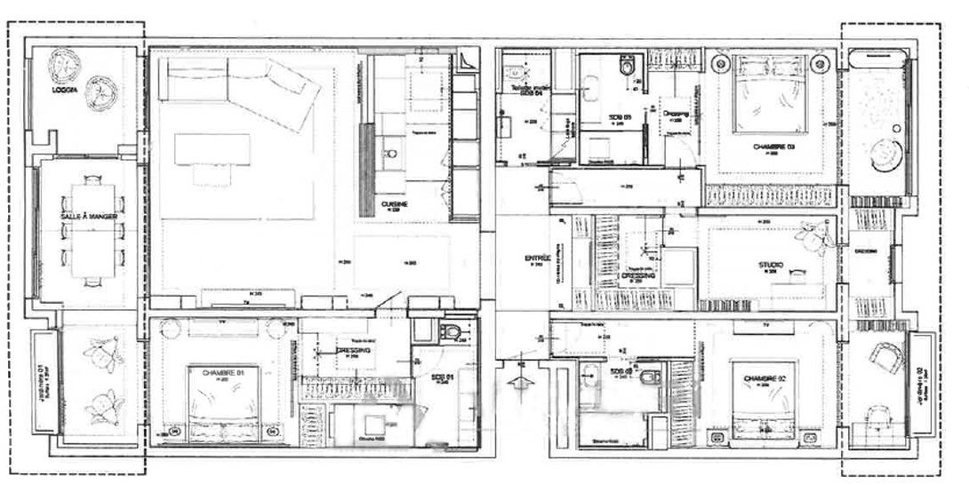 Апартаменты в Фонвьее, Монако, 245 м2 фото 4