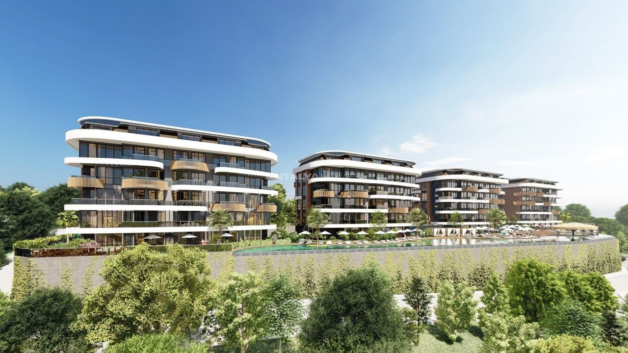 Апартаменты в Алании, Турция, 45 м2 фото 2