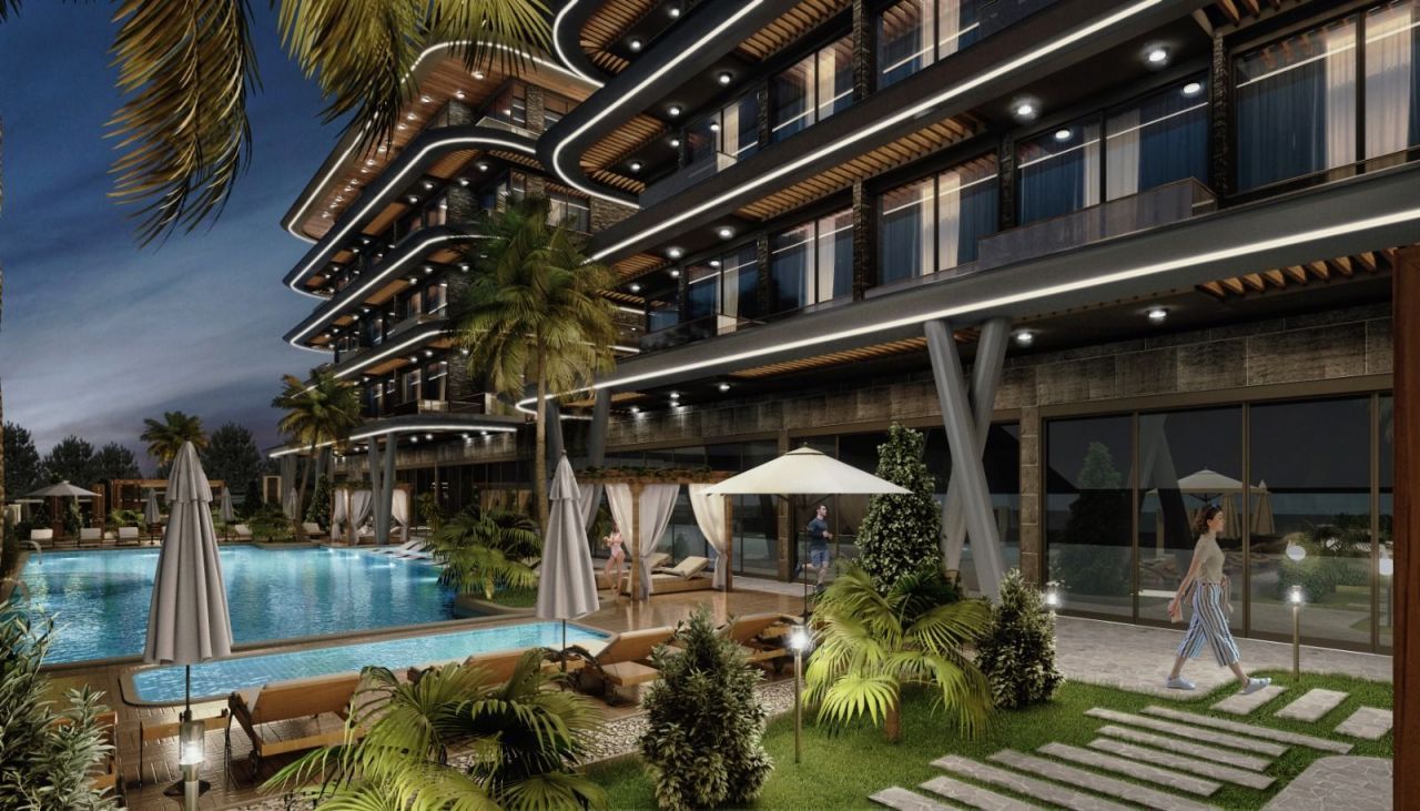 Апартаменты в Алании, Турция, 48 м2 фото 2