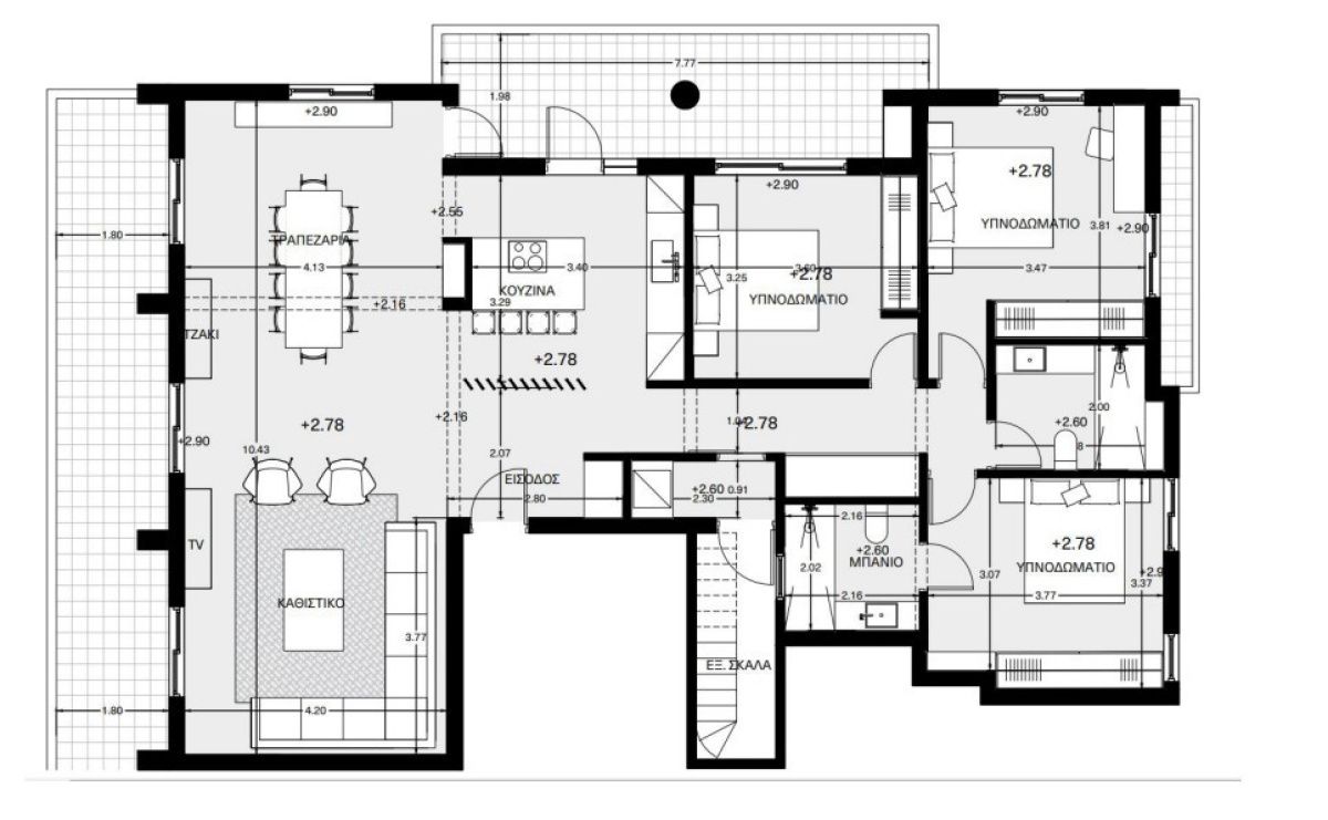 Квартира в Афинах, Греция, 136 м2 фото 5