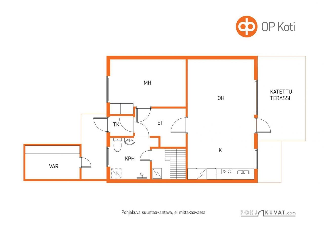 Таунхаус в Яанекоски, Финляндия, 53 м2 фото 3