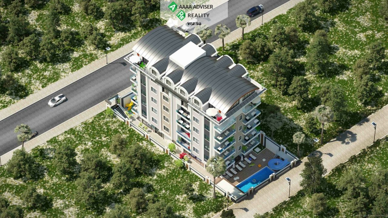 Квартира в Алании, Турция, 62 м2 фото 3