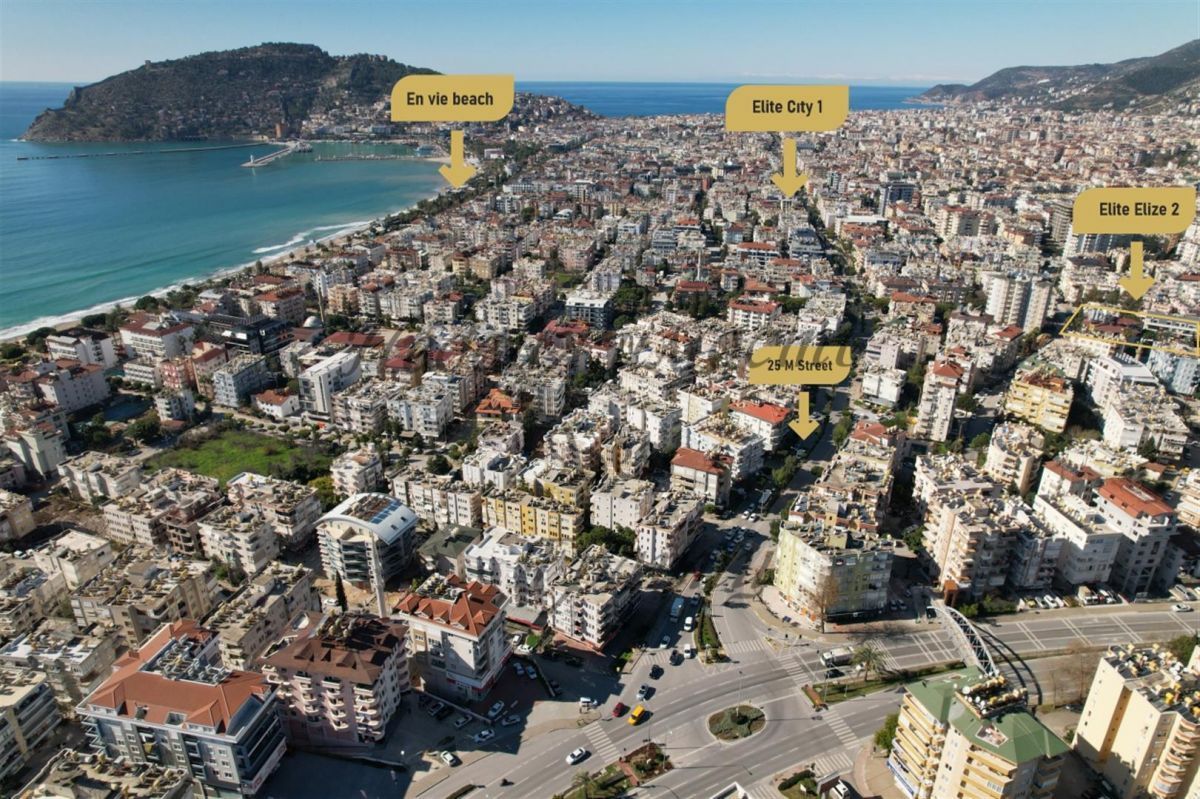 Апартаменты в Алании, Турция, 60 м2 фото 2