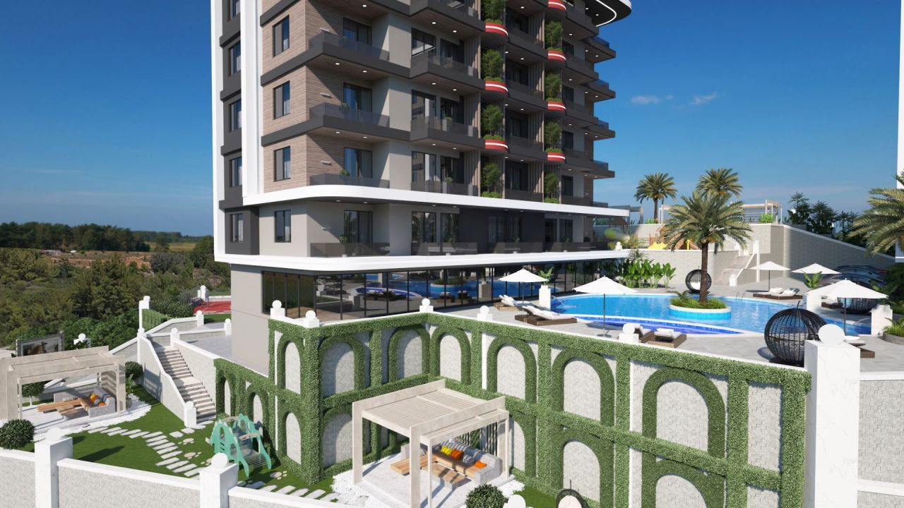 Апартаменты в Алании, Турция, 60 м2 фото 3