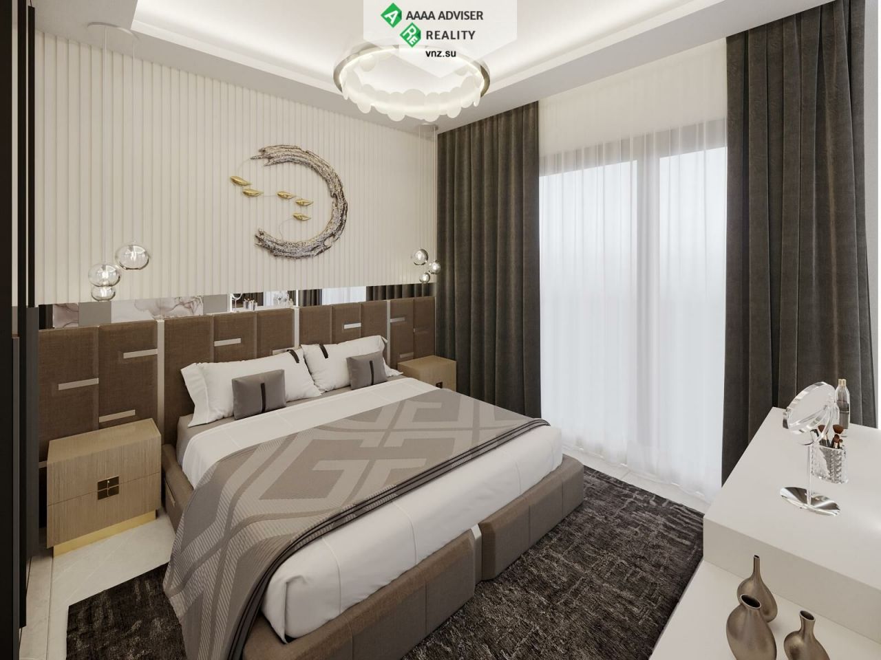 Квартира в Алании, Турция, 52 м2 фото 3