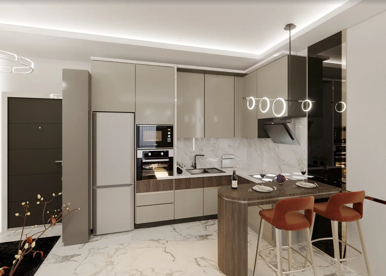 Квартира в Алании, Турция, 40 м2 фото 2