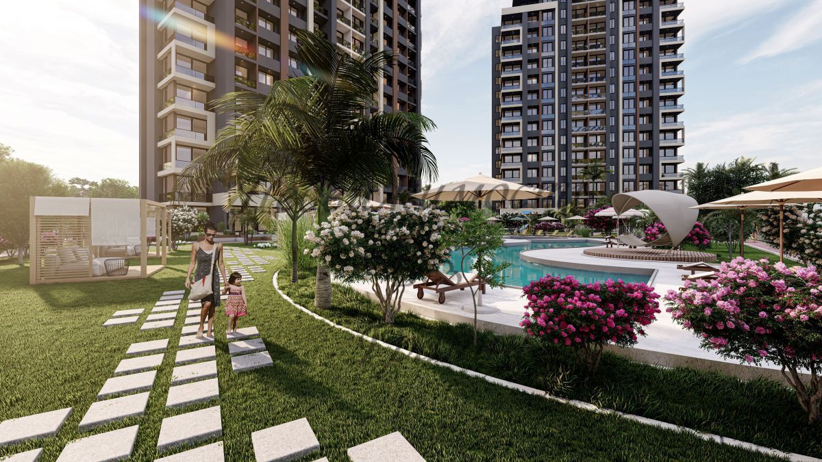 Апартаменты в Мерсине, Турция, 60 м2 фото 4