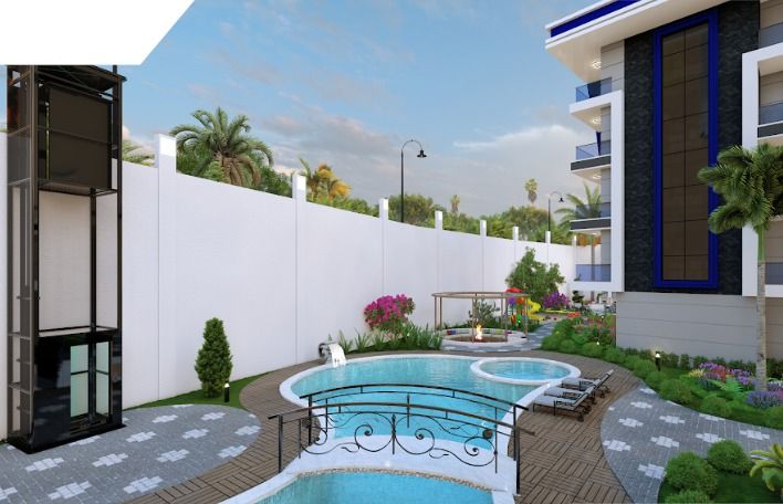 Квартира в Алании, Турция, 60 м2 фото 2