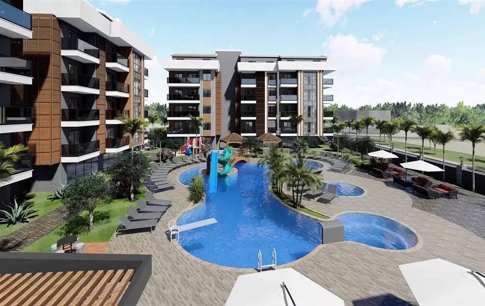 Апартаменты в Алании, Турция, 48 м2 фото 2