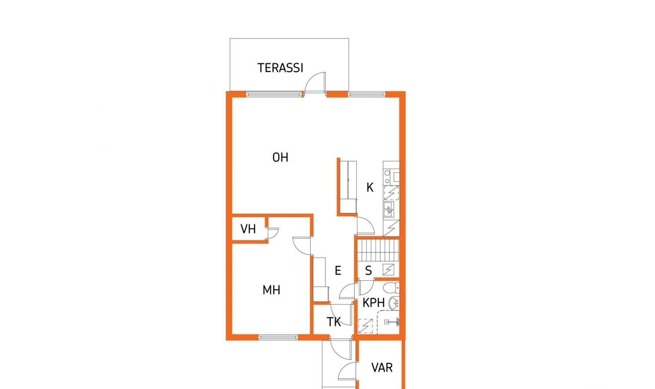 Таунхаус в Нильсия, Финляндия, 61 м2 фото 2