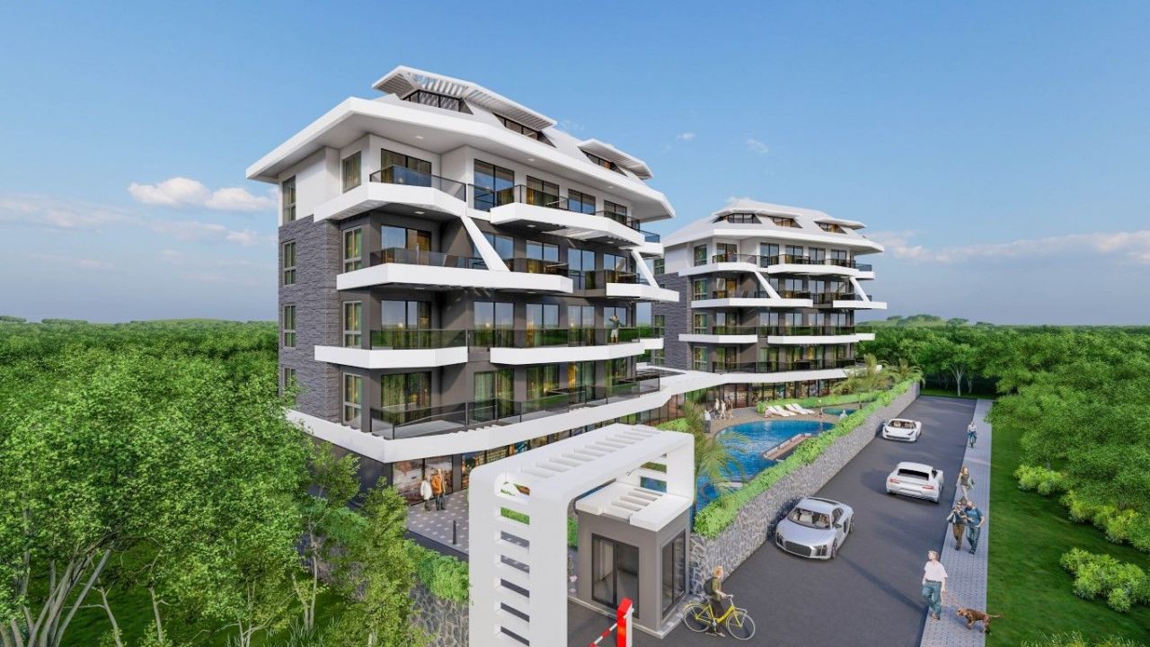 Квартира в Алании, Турция, 50 м2 фото 5