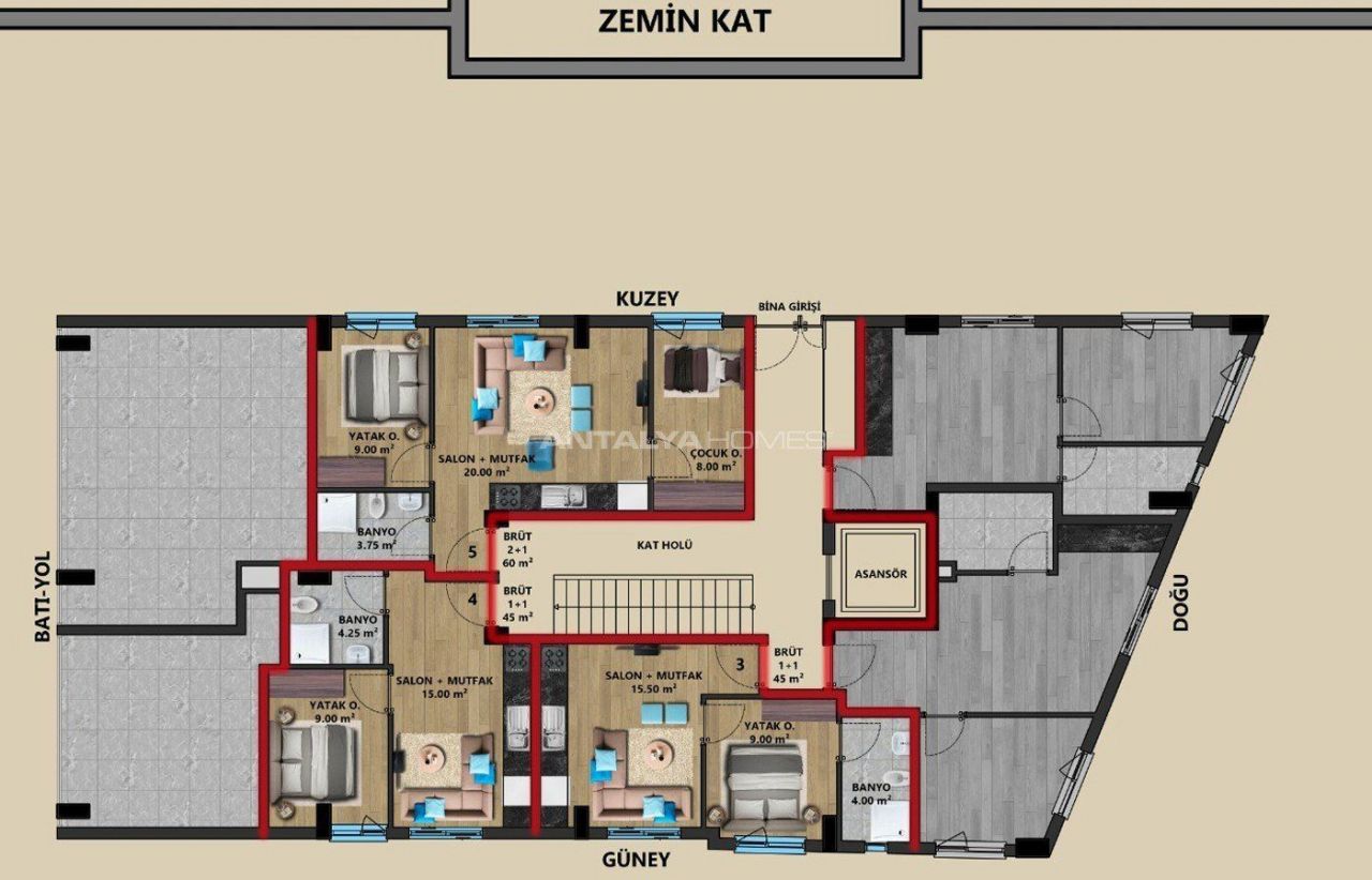 Пентхаус в Анталии, Турция, 175 м2 фото 3