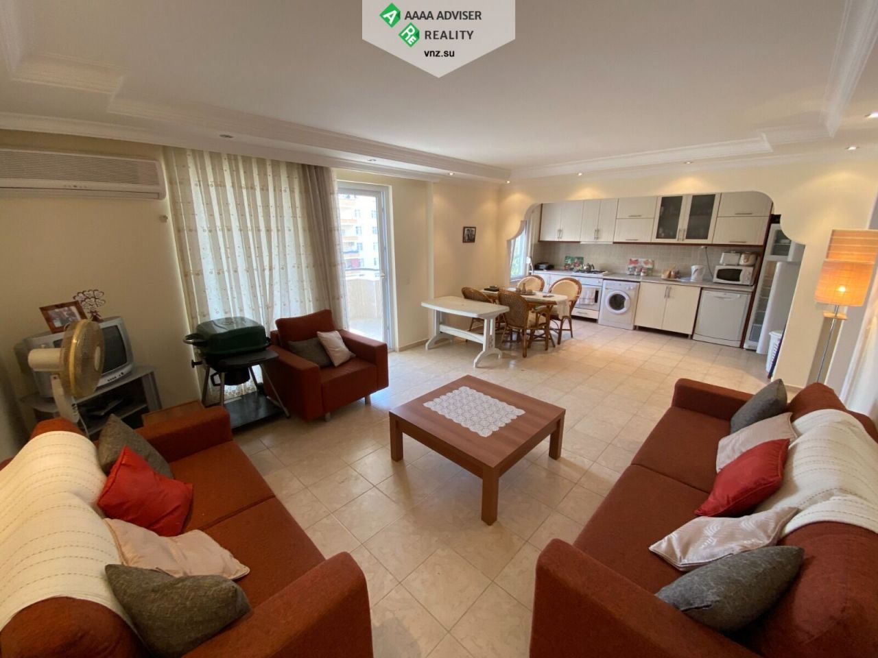 Квартира в Алании, Турция, 120 м2 фото 2