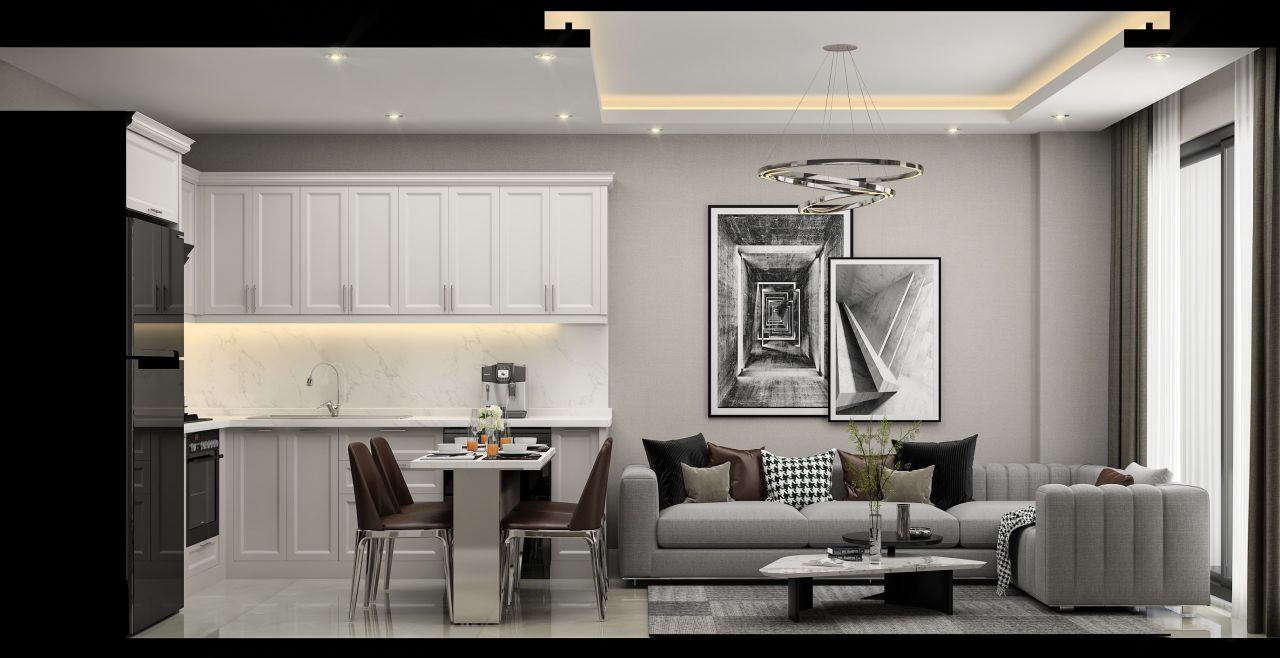 Апартаменты в Авсалларе, Турция, 54 м2 фото 3