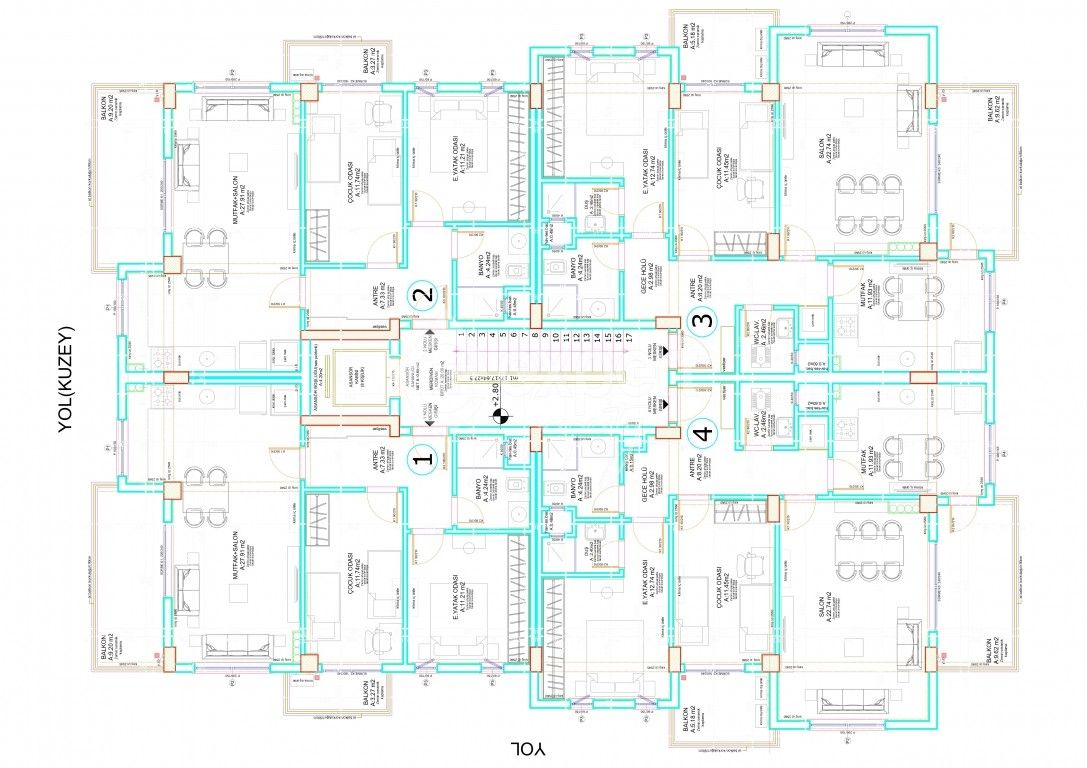 Квартира в Финике, Турция, 100 м2 фото 4