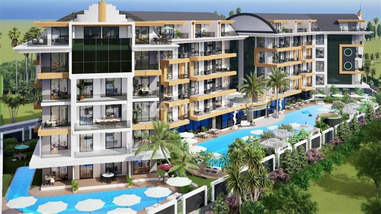 Апартаменты в Алании, Турция, 55 м2 фото 3