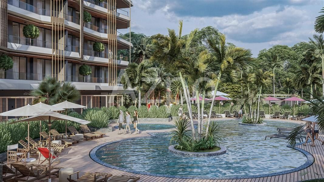 Апартаменты в Алании, Турция, 43 м2 фото 2