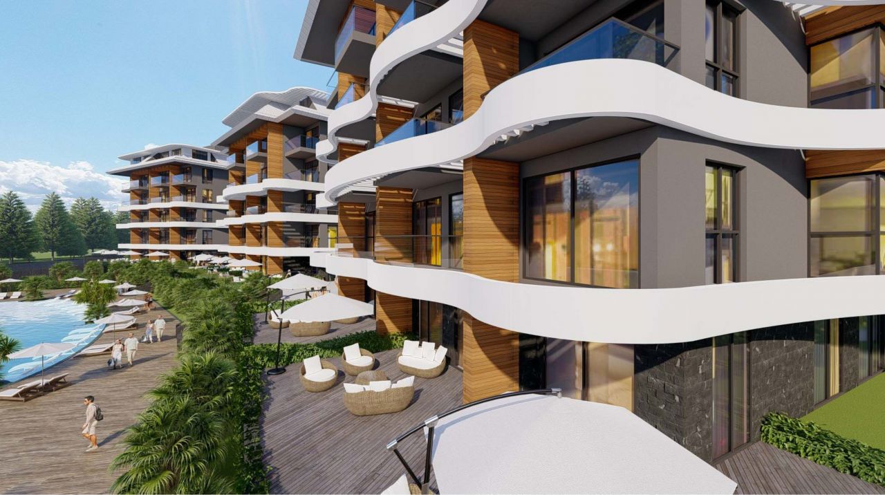 Апартаменты в Алании, Турция, 49 м2 фото 2