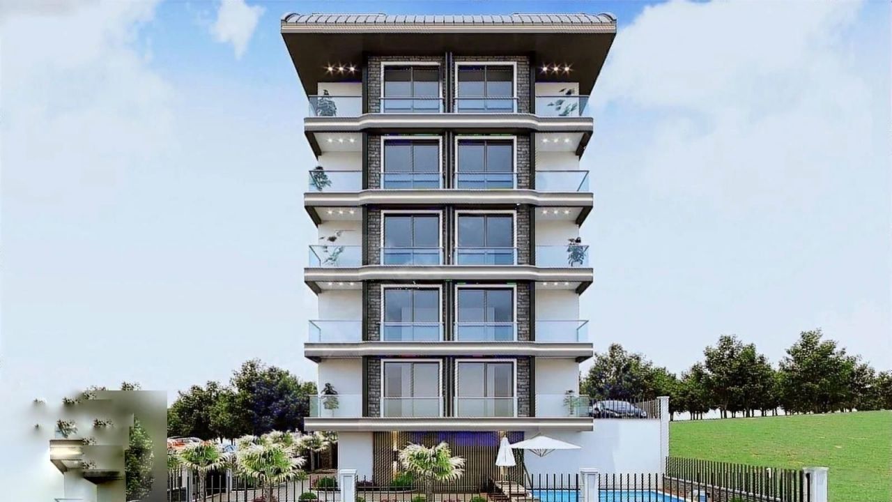 Квартира в Авсалларе, Турция, 56 м2 фото 4